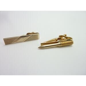 Screw Bold Tie Bar SWANK Tie Clip Vintage Tie Clasp Men Wedding Jewelry